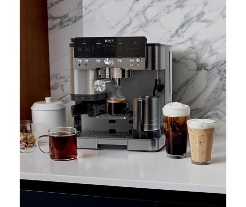 Ninja Luxe Café Premier, must/roostevaba teras - Espressomasin