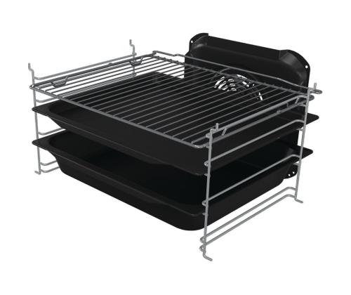 Gorenje, retro, 70 L, must - Eraldiseisev keraamiline pliit