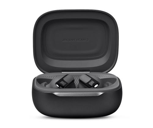 JBL Live Beam 3, must - Juhtmevabad kõrvaklapid