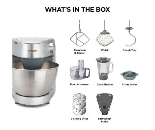 Kenwood Prospero+, 1000 W, hõbedane - Köögikombain