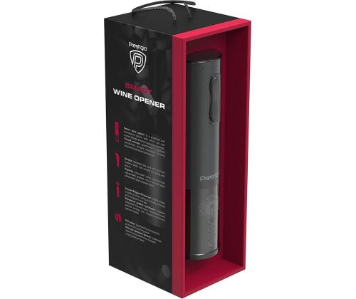 Prestigio Bolsena, must - Automaatne veinipudeli avaja