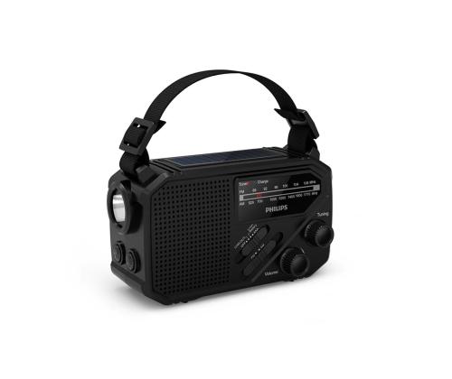 Philips TAR1609, must - Kaasaskantav raadio