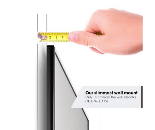 Vogel's TVM 5405 Fixed, fikseeritud, 32'' - 77'', hall - Teleri seinakinnitus