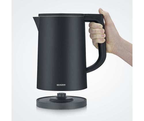 Veekeetja temp.reg Severin, must 1,7 L