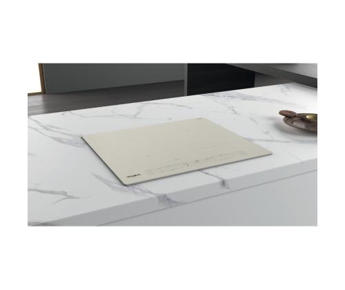 Whirlpool, laius 59 cm, raamita, beež - Integreeritav induktsioonpliidiplaat