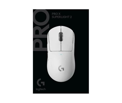 Logitech G PRO X Superlight 2, valge - Juhtmevaba hiir