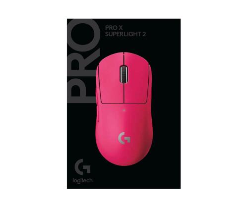 Logitech G PRO X Superlight 2, roosa - Juhtmevaba hiir