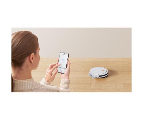 Xiaomi E5, kuiv- ja märgpuhastus, valge - Robottolmuimeja