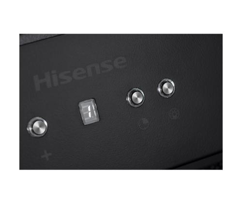 Hisense, 650 m³/h, laius 60 cm, must - Integreeritav õhupuhasti