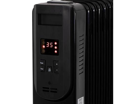 Camry, 9 ribi, 2000 W, must - Õliradiaator