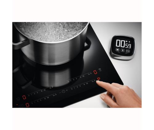 Electrolux 600 Seeria Bridge Hob2Hood, laius 59 cm, must - Integreeritav induktsioonpliidiplaat