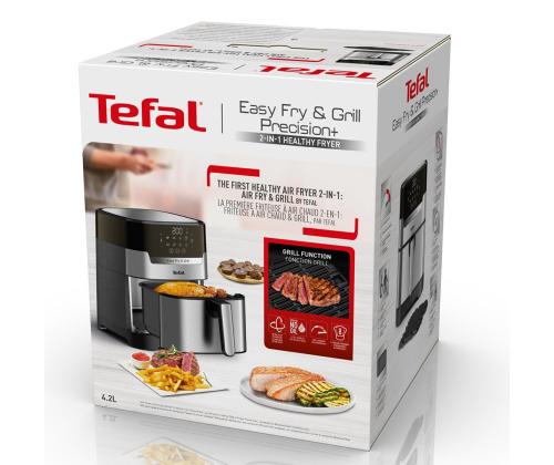 Tefal Easy Fry & Grill, 1400 W, roostevaba teras - Kuumaõhufritüür