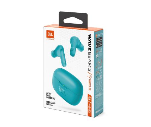 JBL Wave Beam 2, sinine - Täielikult juhtmevabad kõrvaklapid