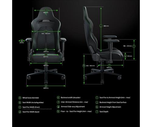 Razer Enki, roheline/must - Mänguritool