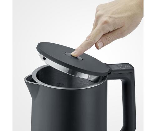 Veekeetja temp.reg Severin, must 1,7 L