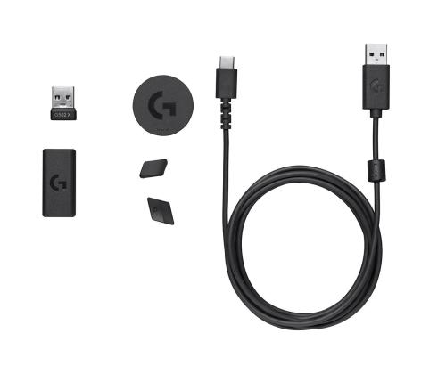 Logitech G502 X PLUS, must - Juhtmevaba optiline hiir