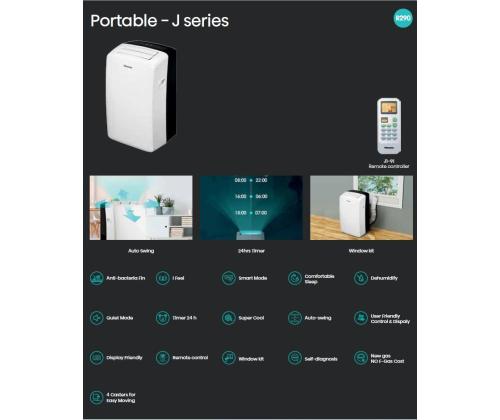 Hisense, 2600 W, valge - Portatiivne Õhukonditsioneer
