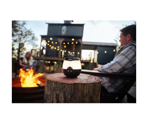 Thermacell, must/valge - Akutoitel sääsepeletaja miljöövalgusega