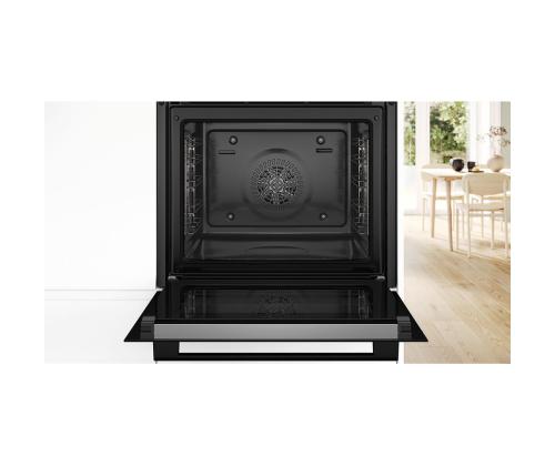 Bosch, 71 L, pürolüütline puhastus, must - Integreeritav ahi