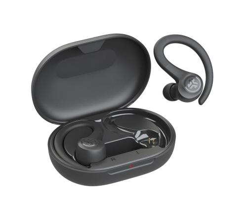 JLAB Go Air Sport, must - Täisjuhtmevabad kõrvaklapid