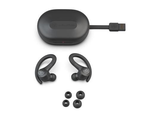 JLAB Go Air Sport, must - Täisjuhtmevabad kõrvaklapid