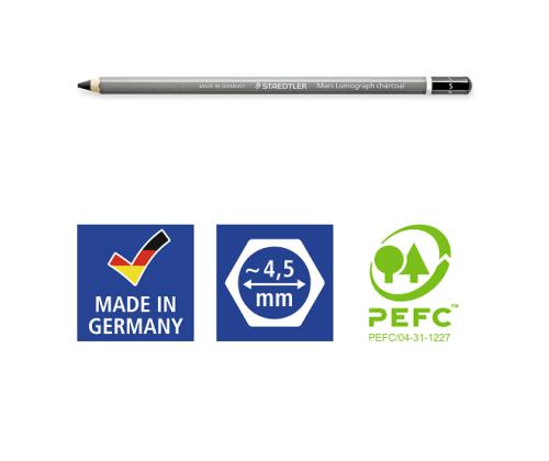 Söepliiats joonistamiseks STAEDTLER Mars Lumograph S (pehme)
