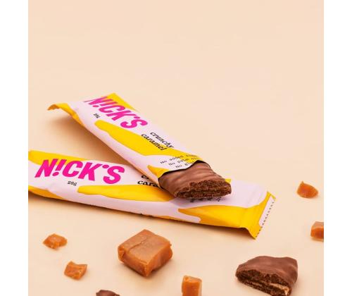 Šokolaad NICKS Krõbeda karamelliga, Crunchy Caramel 28g