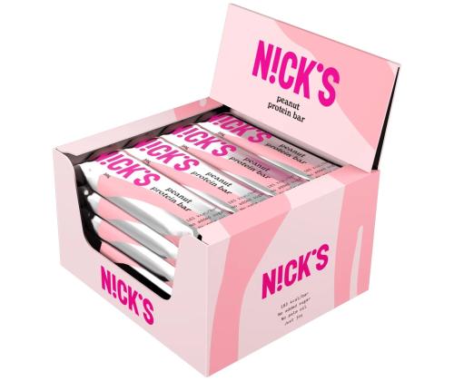 Šokolaad NICKS Soolapähkli proteiinibatoon, Salty Peanut 50g
