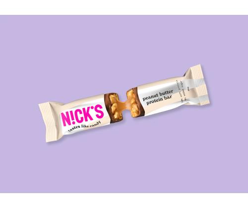 Šokolaad NICKS Soolapähkli proteiinibatoon, Salty Peanut 50g