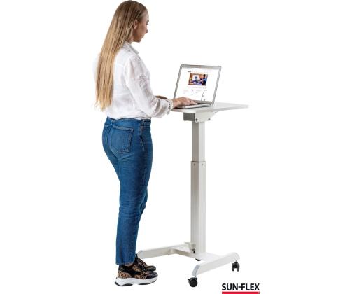 Reguleeritav laud SUN-FLEX EasyDesk Pro 600x520mm valge