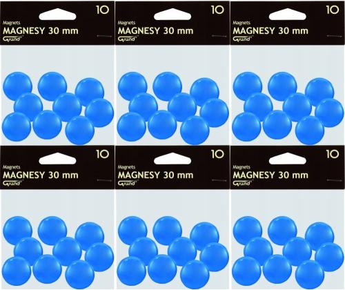 Tahvlimagnetid 30mm sinine 10tk pakis GRAND