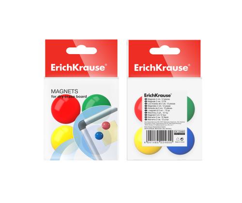 Tahvlimagnetite komplekt 30mm 8tk pakis seguvärvid ERICH KRAUSE
