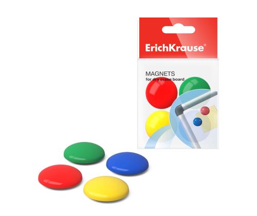 Tahvlimagnetite komplekt 30mm 8tk pakis seguvärvid ERICH KRAUSE