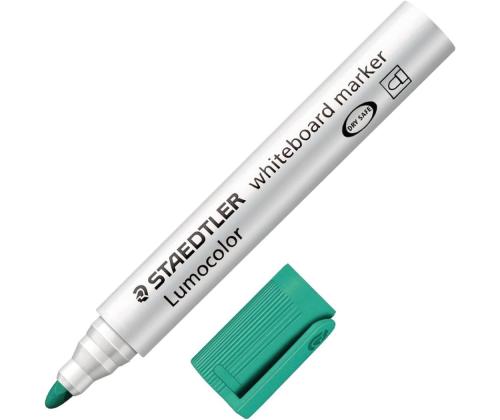 Tahvlimarker STAEDTLER Lumocolor koonilise otsaga roheline