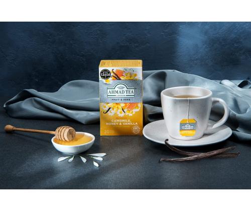 Taimetee AHMAD kummelmesivanilje 20tk ümbrikus