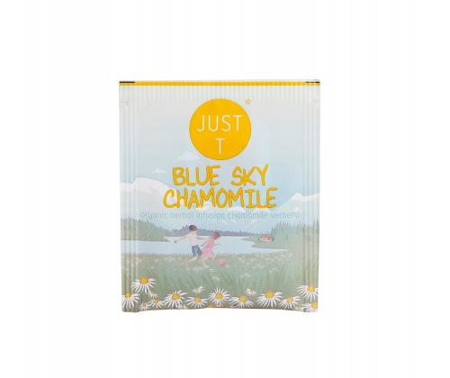 Taimetee JUST T Blue Sky Chamomile Bio kummeli ja raudürdiga 20tk