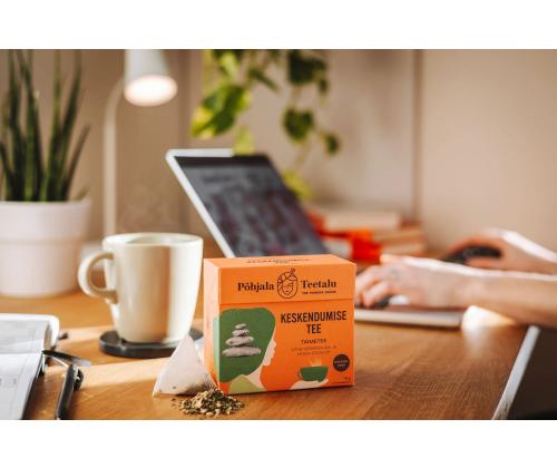 Taimetee PÕHJALA TEETALU Keskendumise tee kofeiinivaba 10 tk