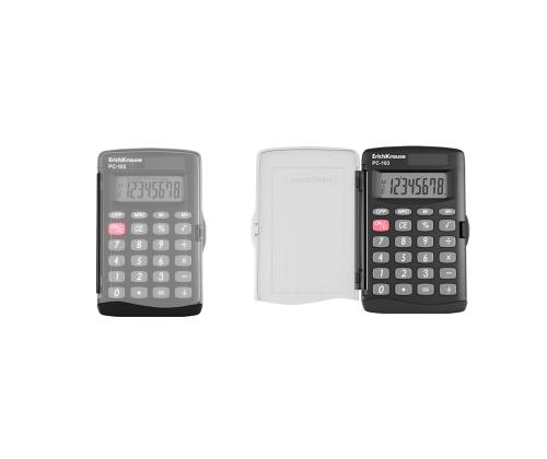 Taskukalkulaator 8-kohaline ERICH KRAUSE PC-103 Classic, must