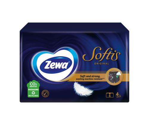 Taskurätikud 4-kihiline ZEWA Softis regular 6tkpk