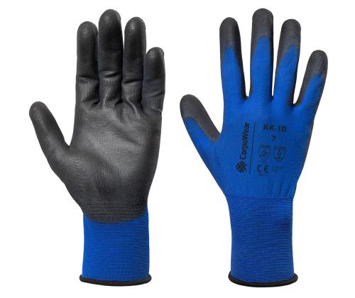 Töökindad puutetundlikud nailonist KK10 sinine L/9