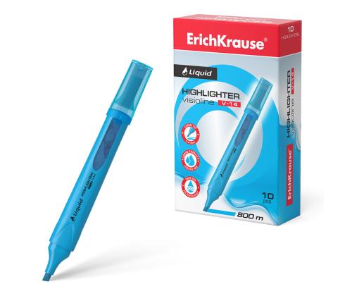 Tekstimarker ERICH KRAUSE Liquid Visioline V-14, neeonsinine