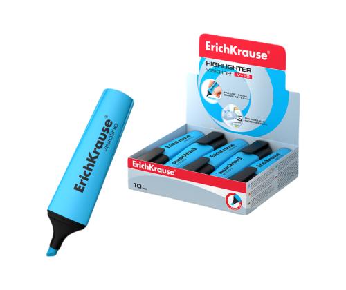 Tekstimarker ERICH KRAUSE V-12 helesinine