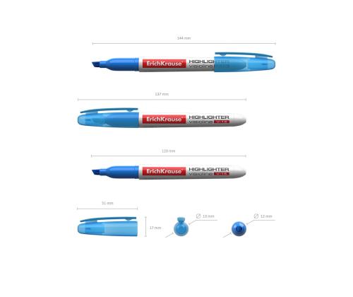 Tekstimarker ERICH KRAUSE V-15 helesinine
