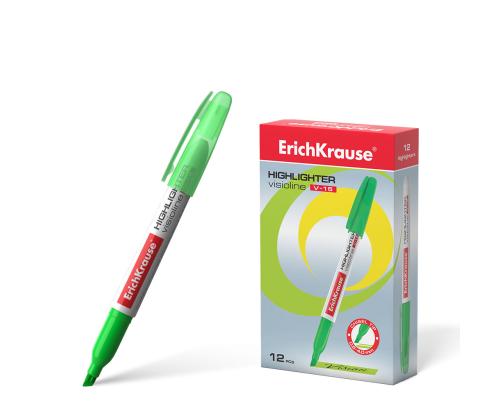Tekstimarker ERICH KRAUSE V-15 roheline