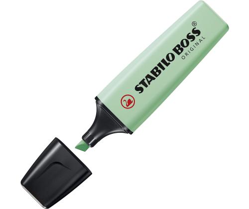 Tekstimarker STABILO Boss pastell, mündiroheline