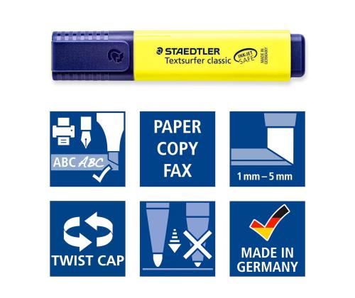 Tekstimarker STAEDTLER 364 lilla