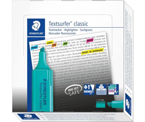 Tekstimarker STAEDTLER 364 türkiis