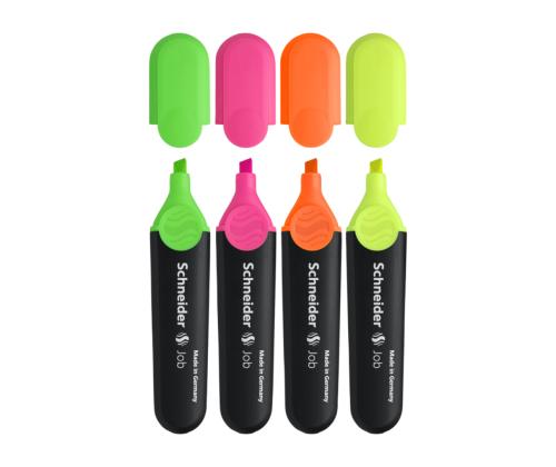 Tekstimarkerite komplekt SCHNEIDER 150 4 värvi pakis