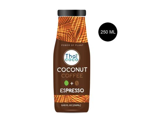 THAI COCO Kookoskohv Espresso 250ml (klaas)