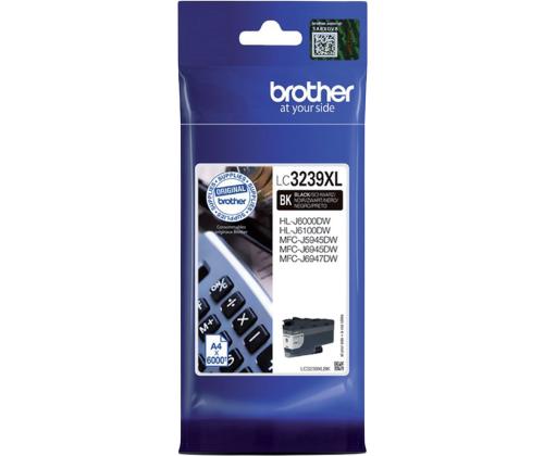 Tindikassett BROTHER LC3239XLBK 6000 lehte must